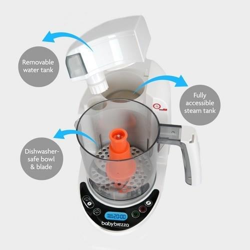 Прилад для приготування дитячого пюре Baby Brezza Food Maker Deluxe (BRZ00141) - фото 5