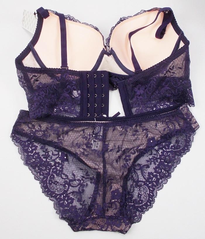Комплект нижнего белья Fnniss 69133 80С L Фиолетовый (1328565415) - фото 6 Комплект нижнего белья Fnniss 69133 80С L Фиолетовый (1328565415) - фото 6