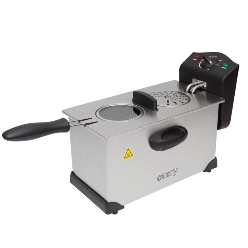 Фритюрница Camry CR 4909 электрическая на 2000 Вт 3 л