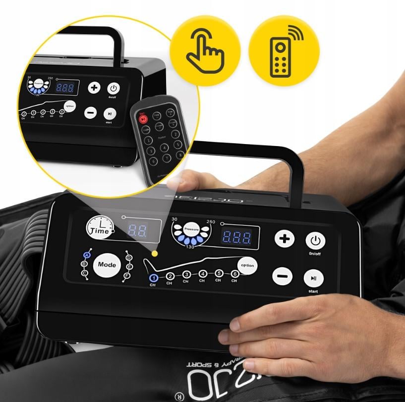 Масажер лімфодренажний 4FIZJO для пресотерапії та масажу ніг (1196) - фото 8 Масажер лімфодренажний 4FIZJO для пресотерапії та масажу ніг (1196) - фото 8