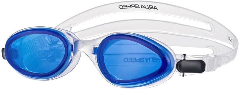 Очки для плавания Aquaspeed SONIC JR 074-61 Прозрачный/Синий (5908217630681)