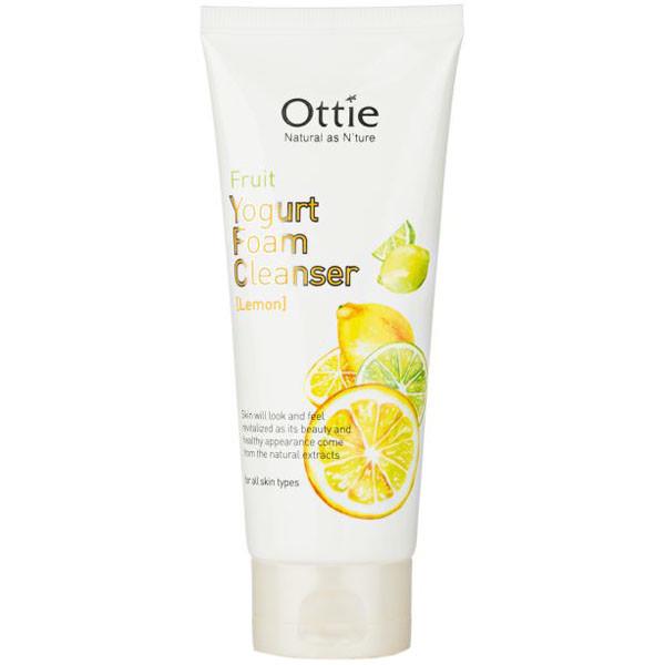 Пенка для умывания очищающая Ottie Fruits Yogurt Foam Cleanser Lemon с лимонным йогуртом 150 мл (811703982)