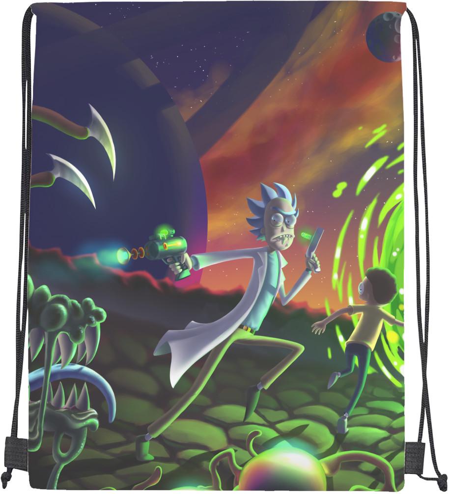 Мішок спортивний Rick And Morty Portal (20299317) Мішок спортивний Rick And Morty Portal (20299317)
