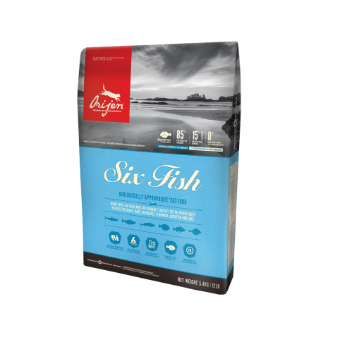 Корм сухой Orijen Six Fish Cat 0,34 кг