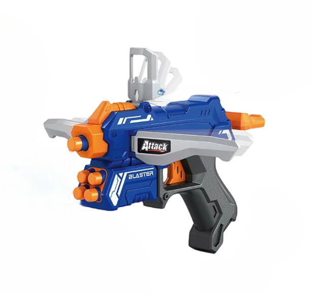 Дитячий іграшковий Бластер A-Toys 9004A-5 стріляє поролоновими кулями мішені патрони (MTT-197701)