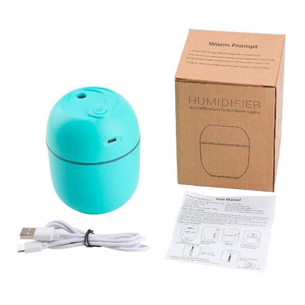 Зволожувач повітря Humidifier ультразвуковий 220 мл Зелений (1402003) - фото 2