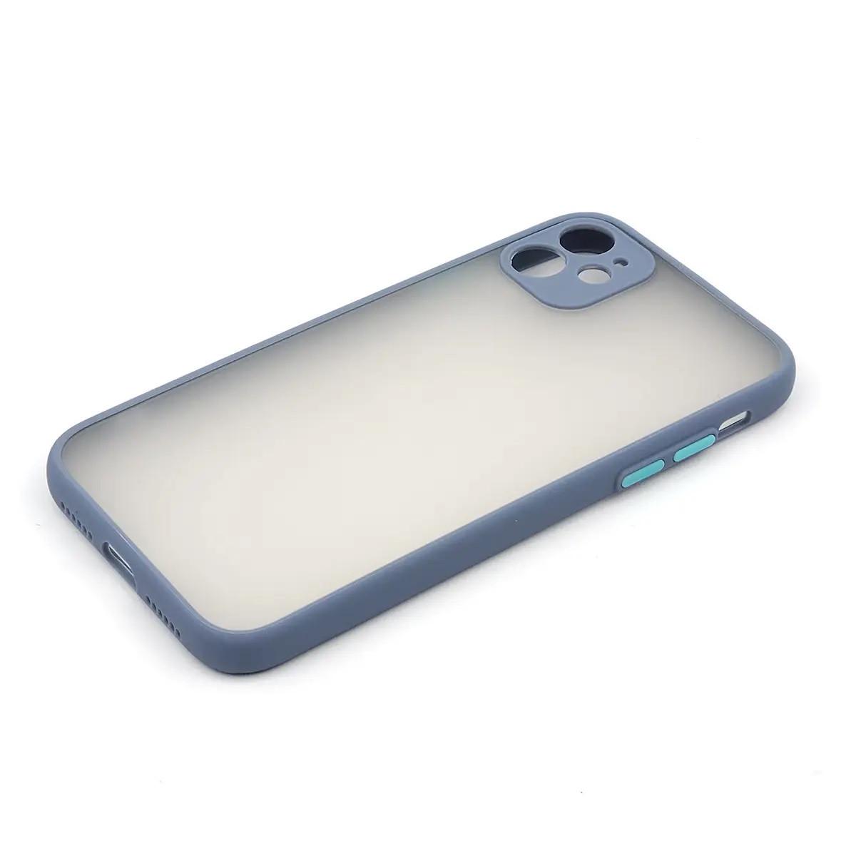 Силиконовый Чехол Накладка Avenger Totu Series Separate Camera Для iPhone 11 Lavender Grey Силиконовый Чехол Накладка Avenger Totu Series Separate Camera Для iPhone 11 Lavender Grey