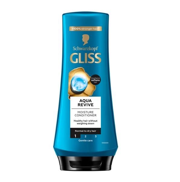 Ополіскувач Gliss Kur Aqua Revive для нормального та сухого волосся 200 мл (9000101658736)