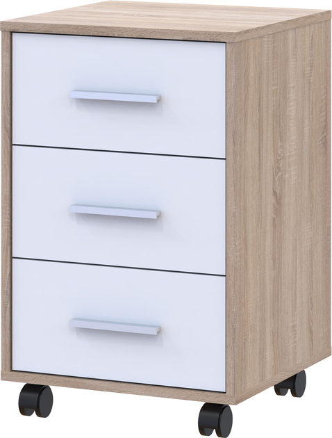 Тумба передвижная Doros Дуб сонома/Белый (41902060)