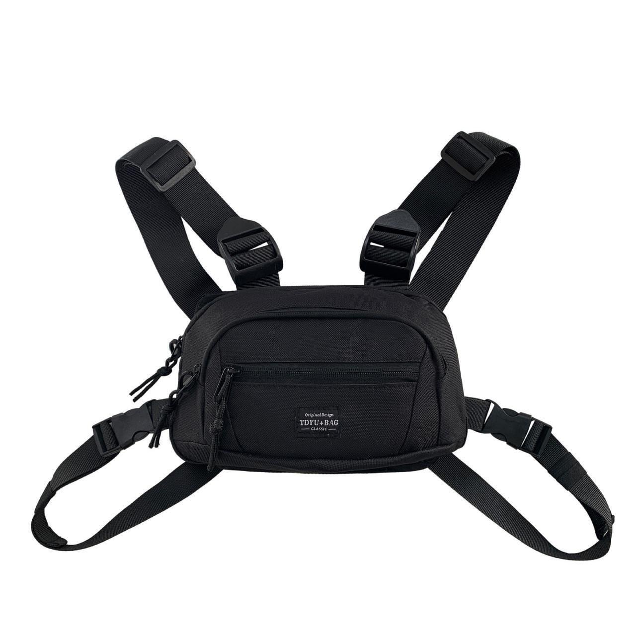 Нагрудна сумка 5009 Toyu Bag Чорний (14013067)