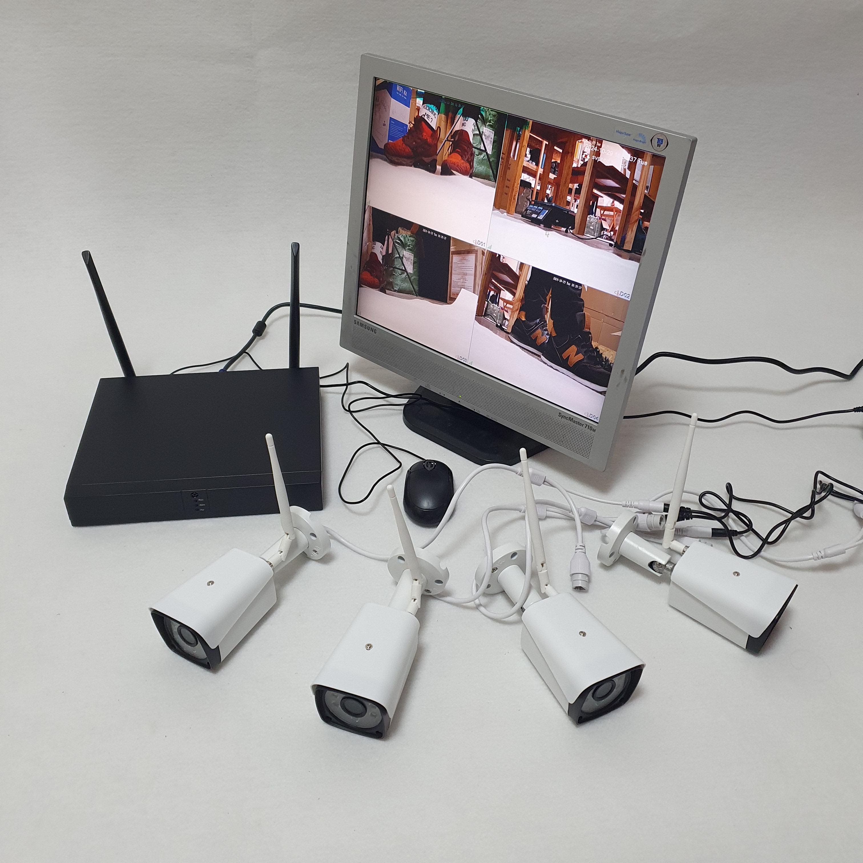 Система видеонаблюдения Kit Wifi 5G 4 камеры (5G-5000) - фото 4 Система видеонаблюдения Kit Wifi 5G 4 камеры (5G-5000) - фото 4