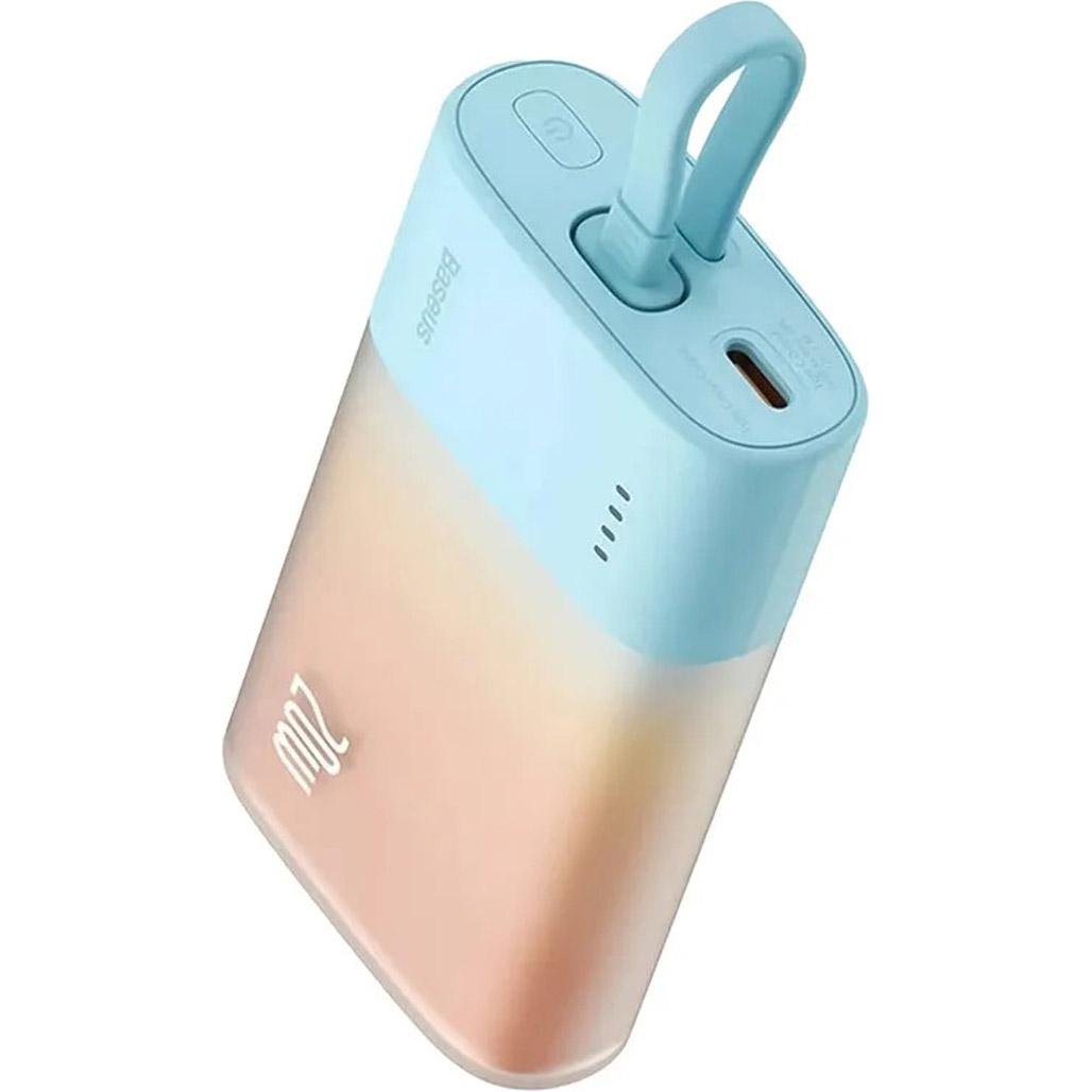 Зовнішній акумулятор Baseus Popsicle Lightning 5200 mAh 20W Blue (P10055600712-00)