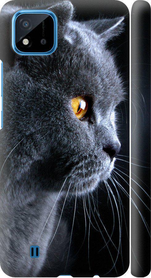 Чехол на Realme C11 2021 Красивый кот (3038m-2485-42517)