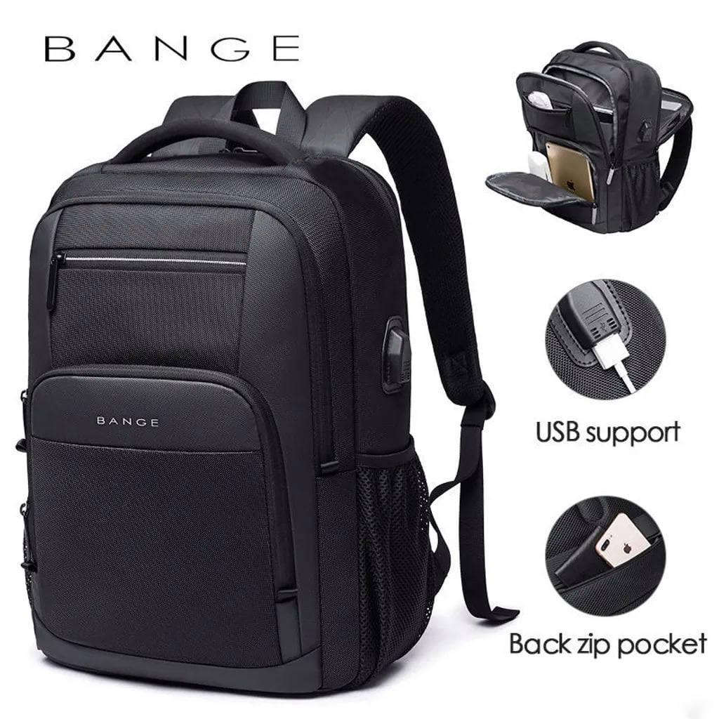 Рюкзак Bange Multi-function backpack 15,6" 35 л Черный (BG-1921) - фото 2 Рюкзак Bange Multi-function backpack 15,6" 35 л Черный (BG-1921) - фото 2