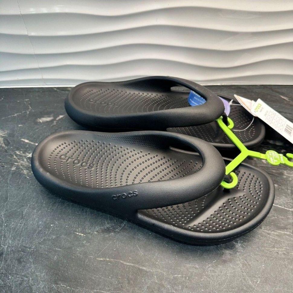 ᐉ В'єтнамки чоловічі Crocs Mellow Flip р. 42-43 Чорний (19643