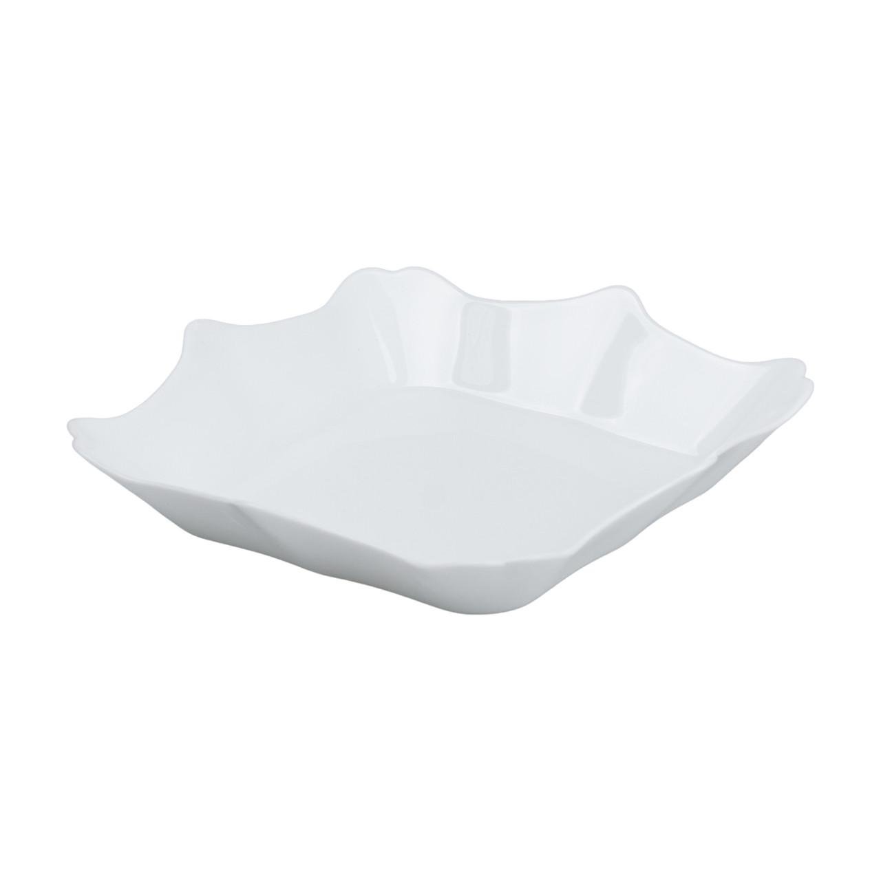 Сервіз тарілок керамічний на 6 персон Білий (4629) - фото 3