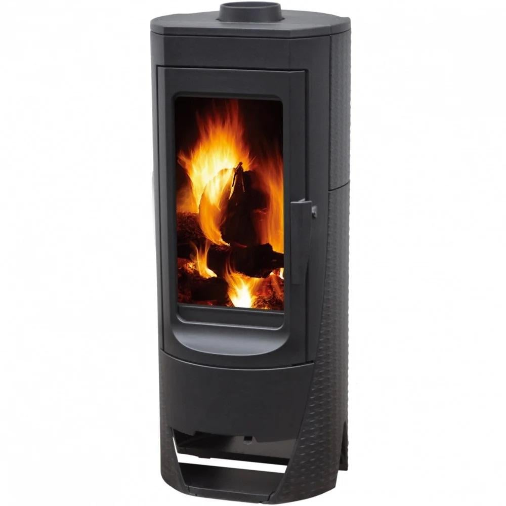 Піч чавунна дров’яна Plamen Nera 13 кВт твердопаливна