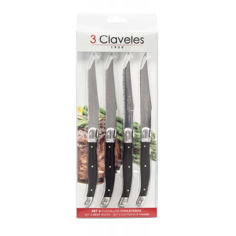 Нож для стейков 3claveles Set 4 Bistro Steak Knife 4 шт. (1481)