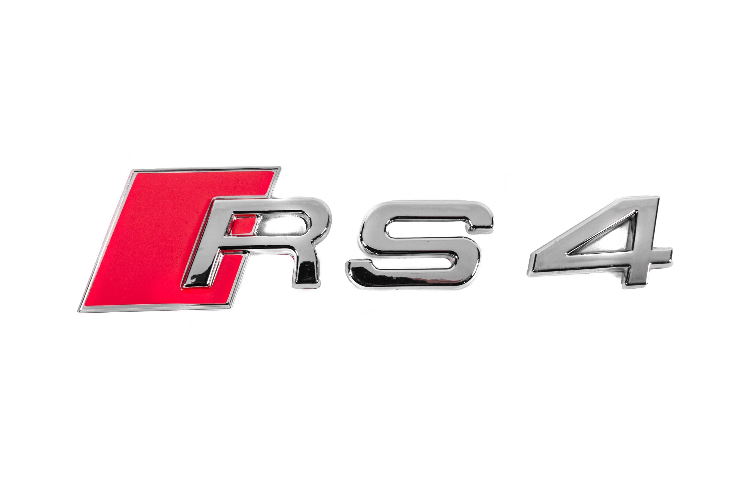 Надпись RS4 GT Tuning для Audi пластик (188906)
