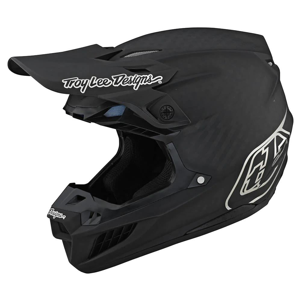Мотошлем TLD SE5 Carbon Helmet Stealth BLk/Chrome S