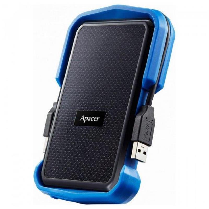 Жорсткий диск зовнішній Apacer HDD 2,5" USB 1.0TB Apacer AC631 Black/Blue (AP1TBAC631U-1) - фото 3