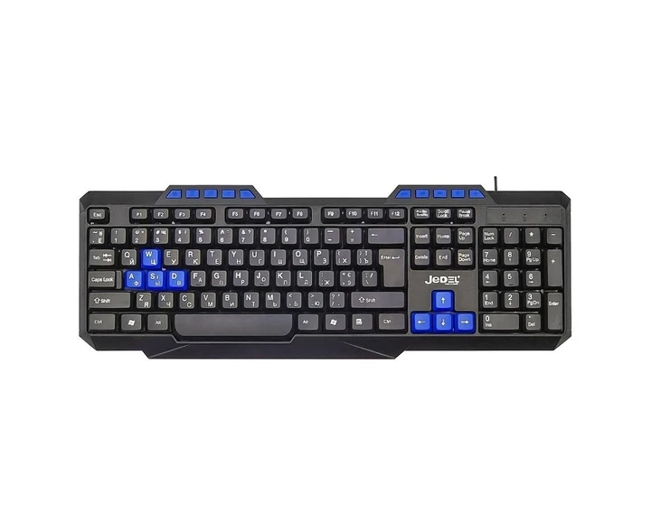 Клавиатура проводная Jedel K518 мультимедийная Черный (17945654) Клавиатура проводная Jedel K518 мультимедийная Черный (17945654)