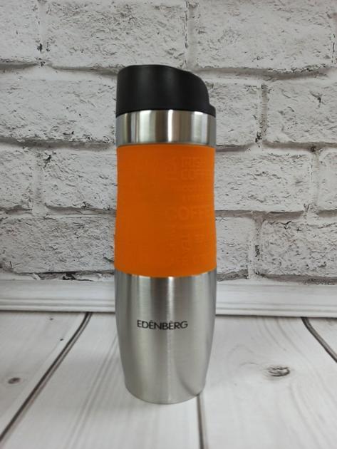 Термокружка вакуумная из нержавейки Edenberg EB-627 480 мл Оранжевый