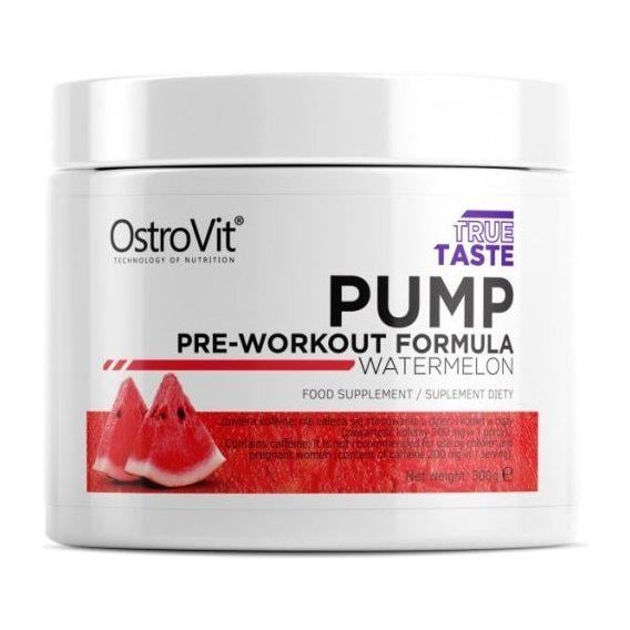 Комплекс до тренування OstroVit PUMP Pre-Workout 300 г 30 порцій Watermelon - фото 1