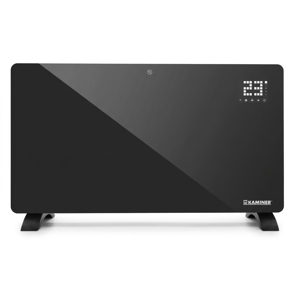 Тепловая панель стеклянная Kaminer 26572 Zelva с WiFi 2500 Вт (5095bf-3169921260)