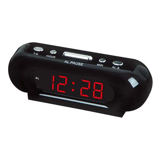 Часы настольные сетевые 220V LED Красные (VST-716-1)