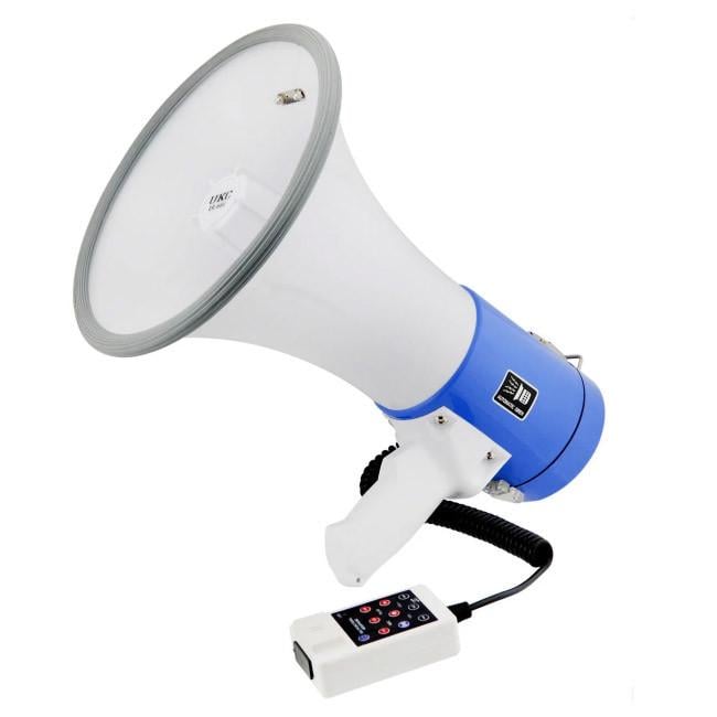 Мегафон USB 50W UKC Power Megaphone ER-66 White/Blue (008528)