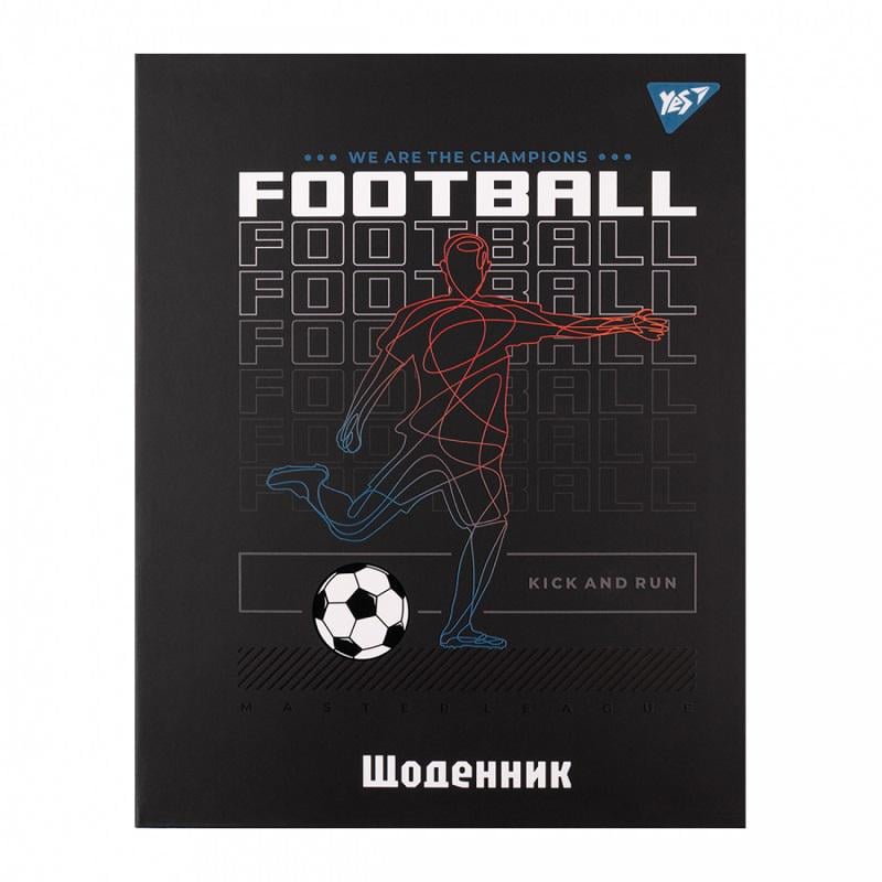 Щоденник шкільний інтегральний YES Football А5 40 арк. (911644)