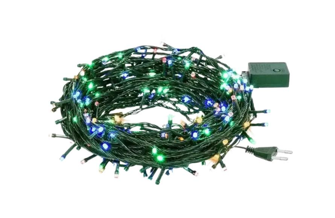 Гірлянда 40 м Різнобарвний XPRO Новорічна світлодіодна гірлянда (234561701_788)