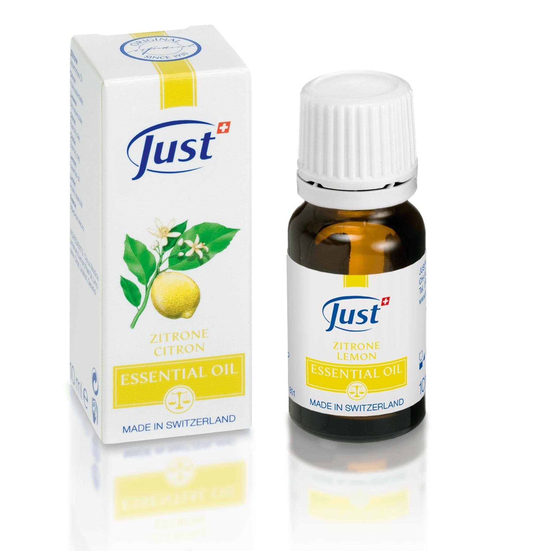 Эфирное масло JUST ЛИМОН/LEMON 10 мл защита от бактерий ВИРУСОВ и грибков 10 мл