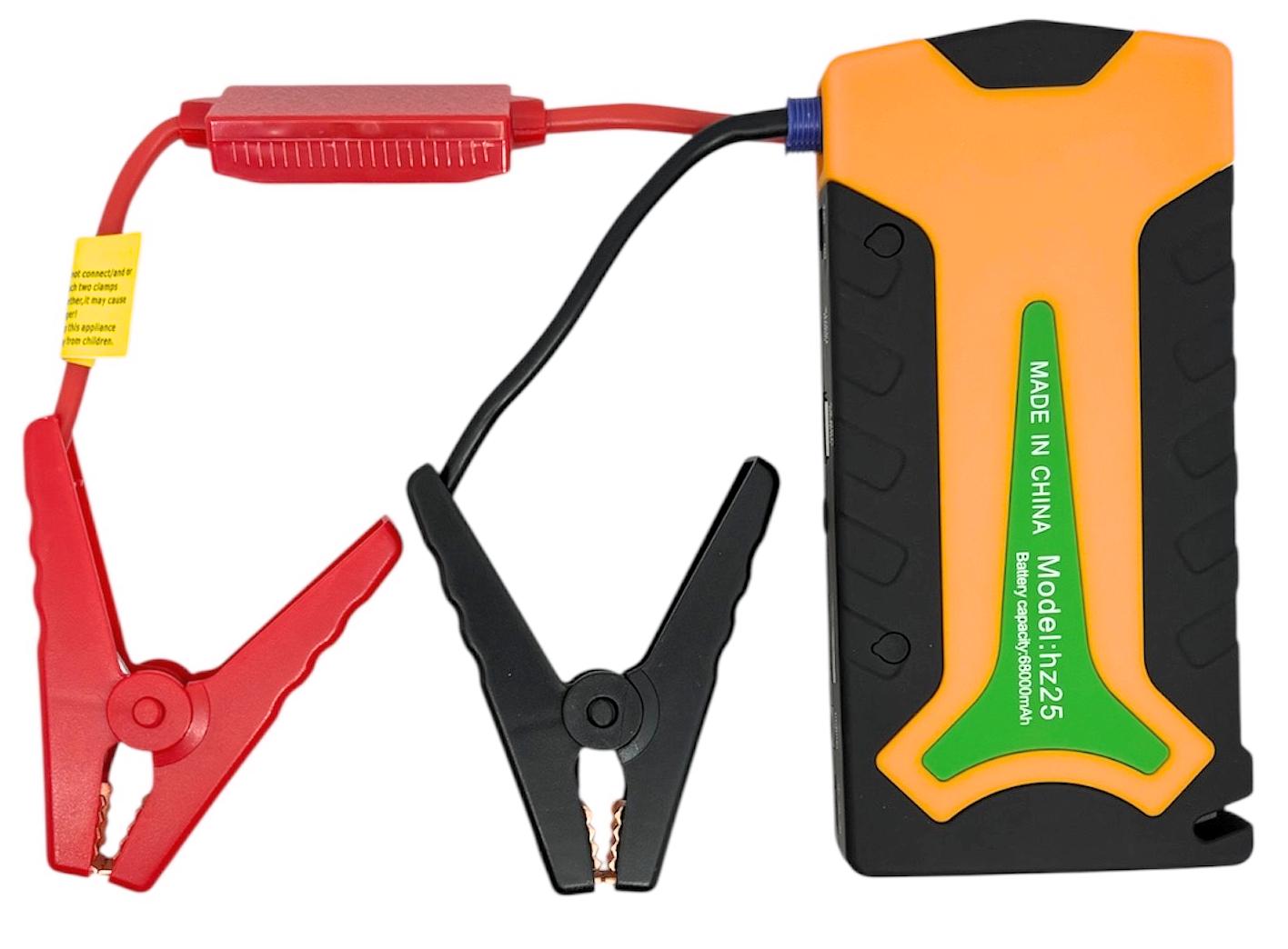 Пускозарядний автомобільний пристрій 68000 mAh для авто з акумулятором Жовтий (30285012)