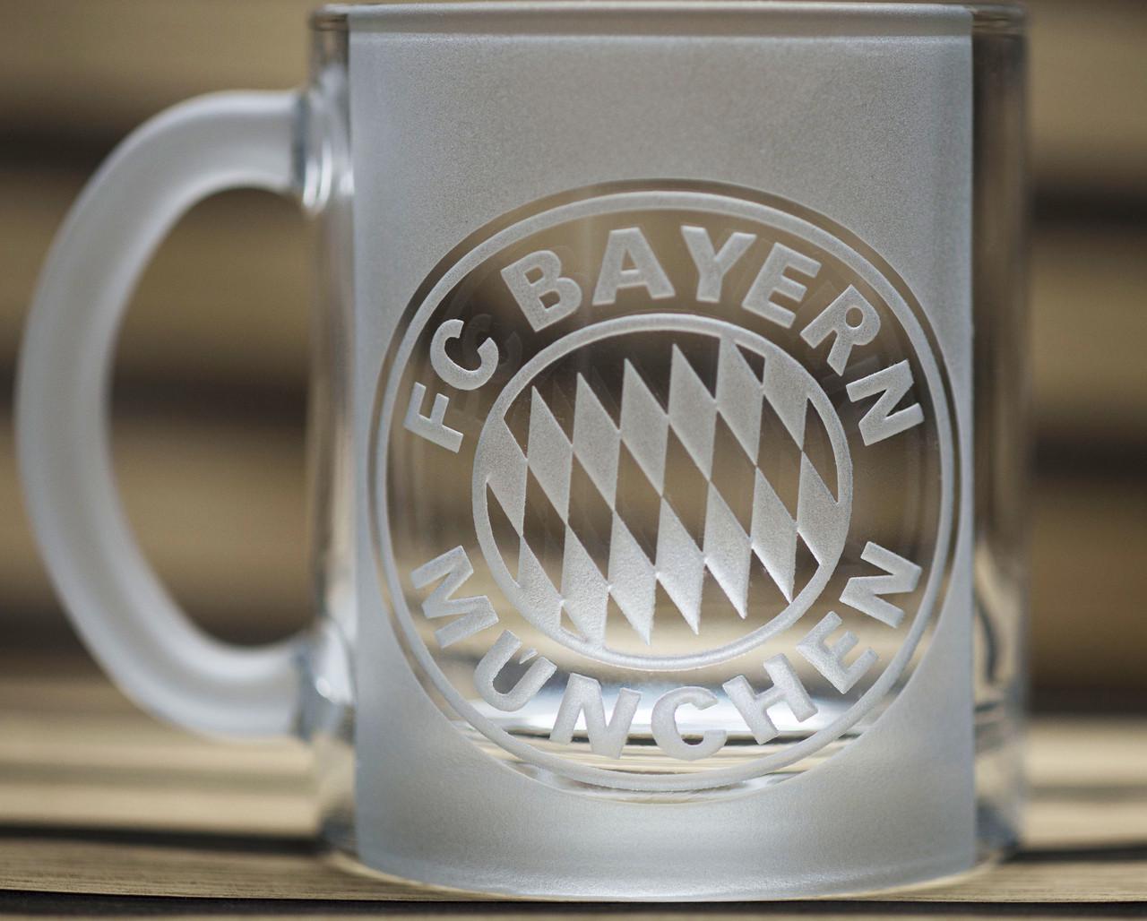 Подарочная чашка с гравировкой лого ФК Бавария 320 мл (2056161737)