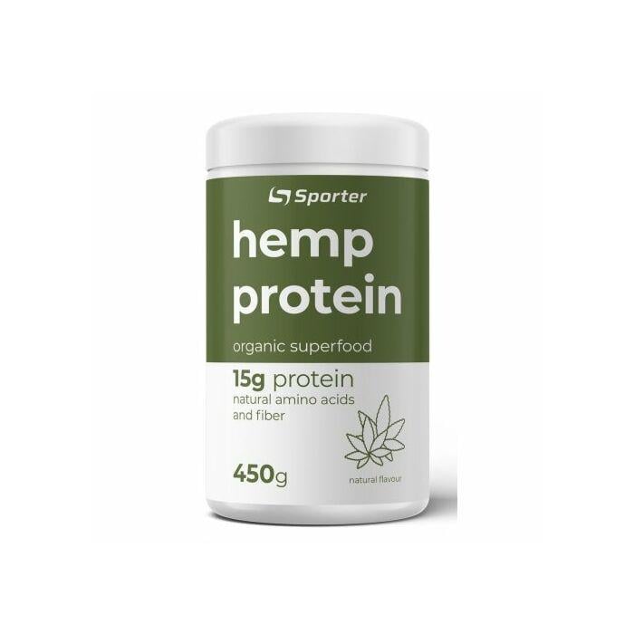 Протеин Sporter Organic Hemp Protein Брауни 300 g