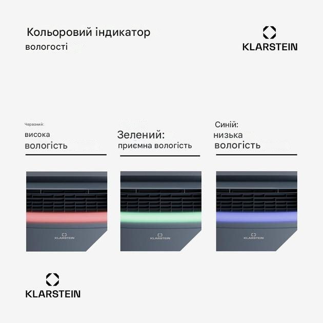 Осушитель воздуха KLARSTEIN DryFy Smart Connect 30L (10045539) - фото 7 Осушитель воздуха KLARSTEIN DryFy Smart Connect 30L (10045539) - фото 7