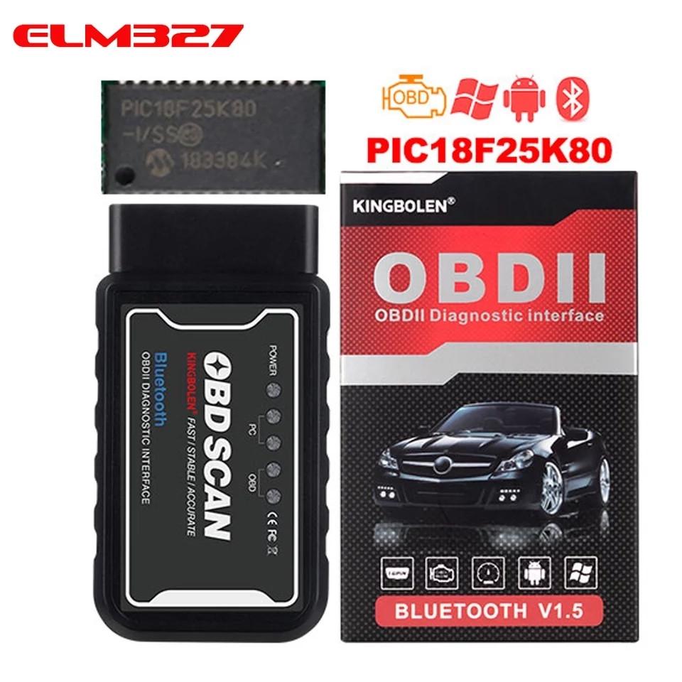 Диагностический сканер OBD SCAN V1.5 Kingbolen Bluetooth - фото 2