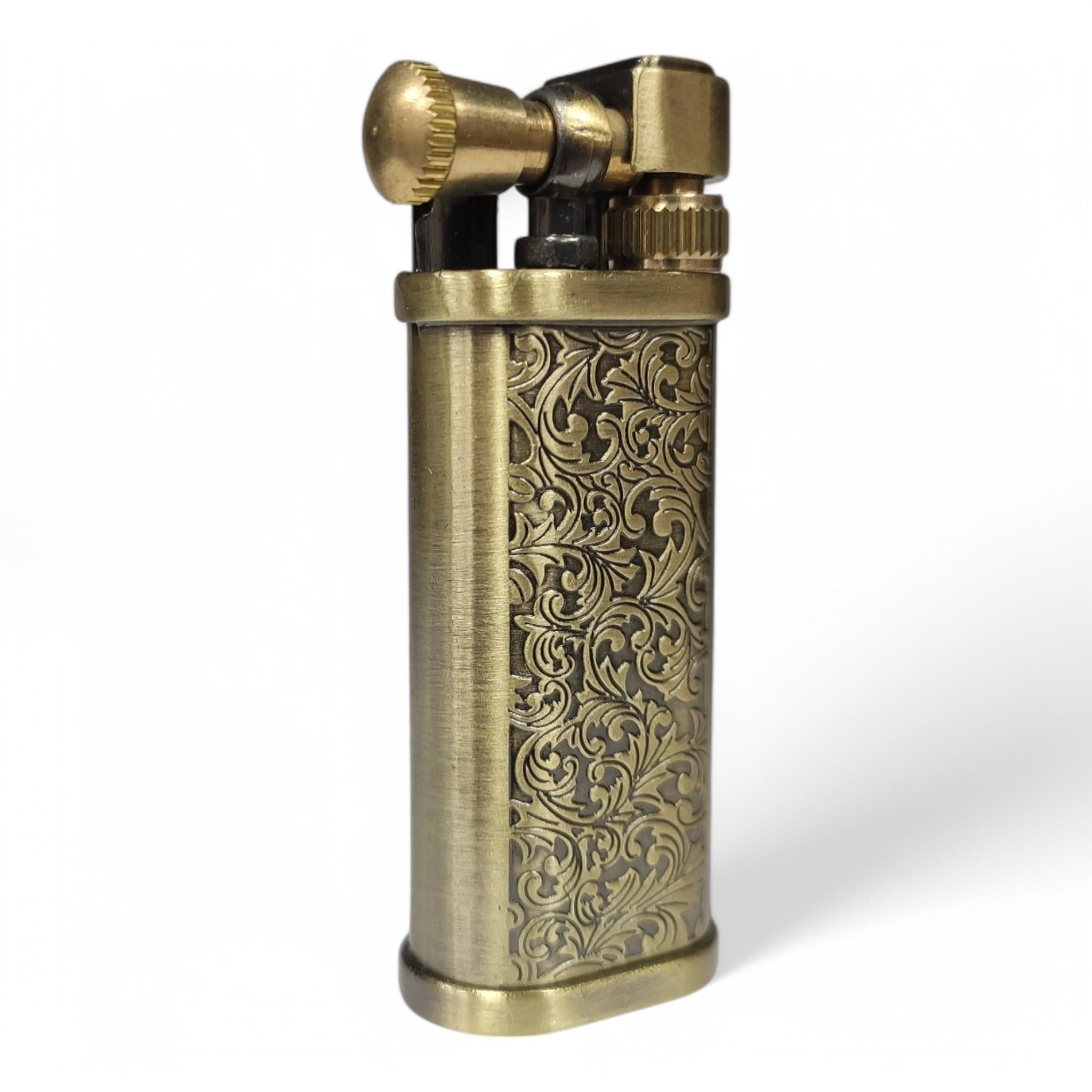 Зажигалка бензиновая Dolphin HY718 в подарочной упаковке Gold (25355385)
