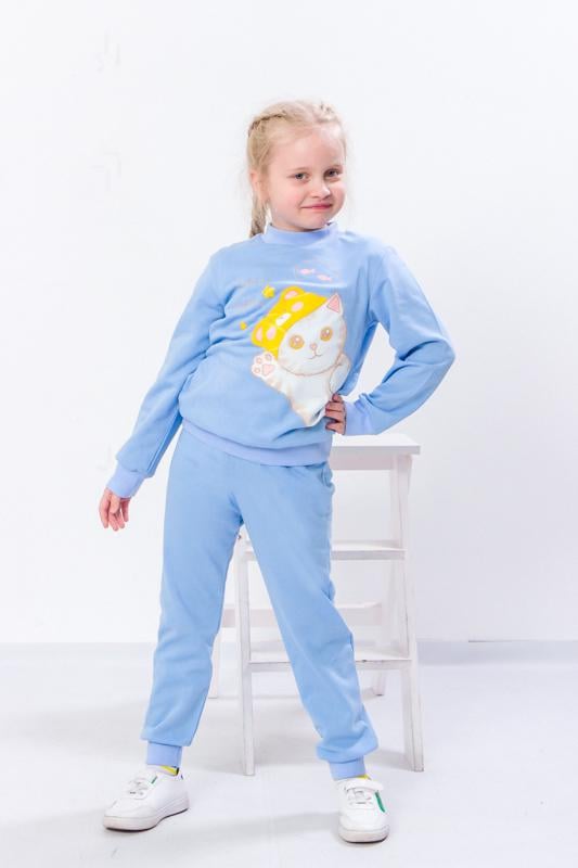 Костюм для девочки Носи свое Киса 122 см Голубой (p-4130-95782)