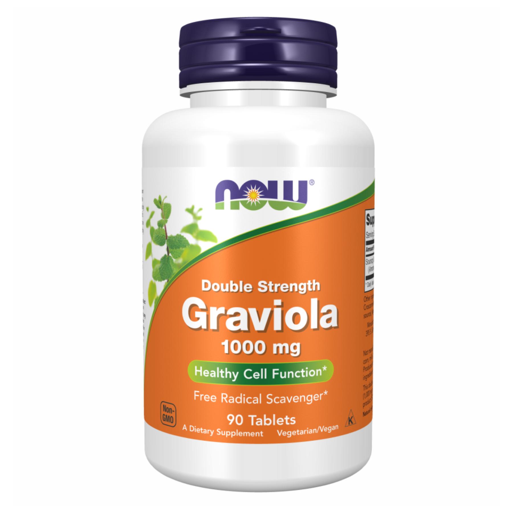 Натуральная добавка Graviola 1000 mg 90 tabs (2022-10-2066)