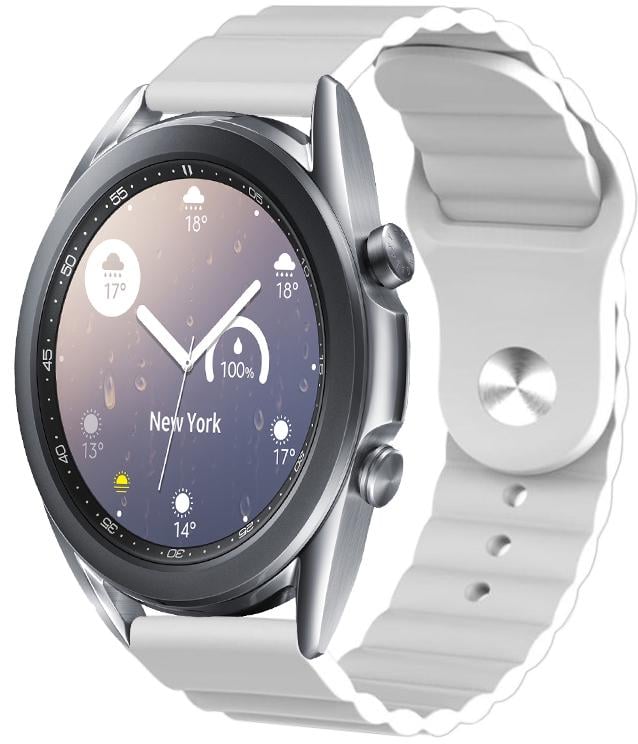 Ремешок Wave для Galaxy Watch 3 41 мм White (16685)