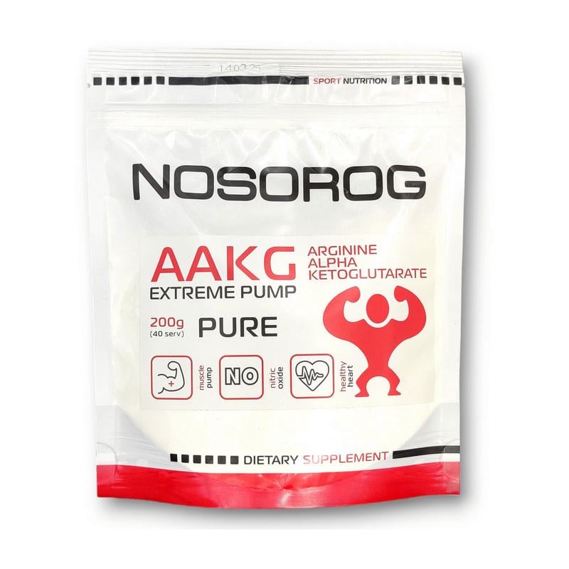 Аргинин альфа-кетоглутарат Nosorog AAKG 200 г