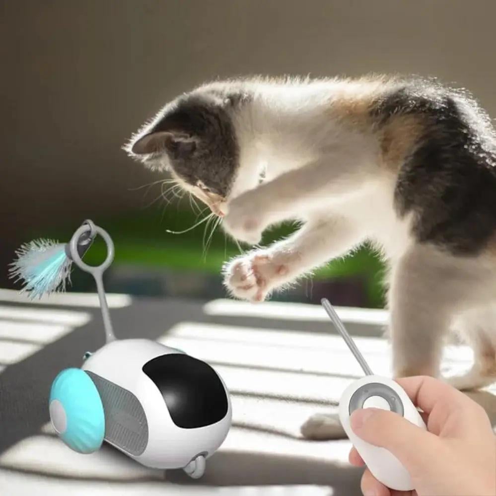 Іграшка Smart Cat Toy Бадмінтон для тварин з дистанційним керуванням - фото 3