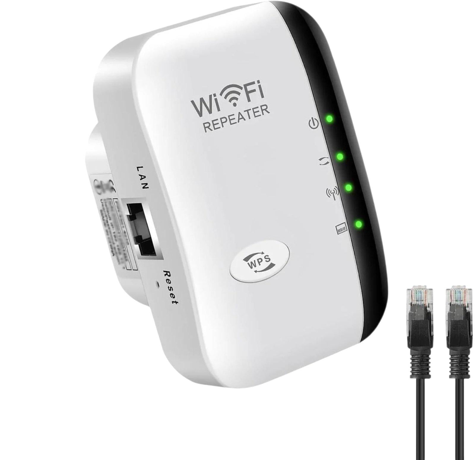 Репитер повторитель Wi-Fi Extender Wi-Fi Booster с портом Ethernet 2024 Wi-Fi