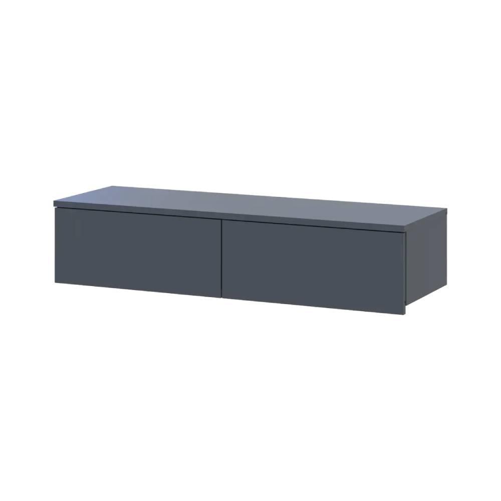 Туалетний столик Doros Левія 2Ш 100х32х22 см Графіт (DRS-011634) - фото 4 Туалетний столик Doros Левія 2Ш 100х32х22 см Графіт (DRS-011634) - фото 4