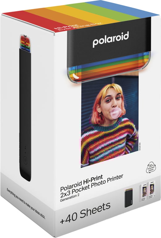 Принтер мобільний Polaroid HI-Print Pocket Printer 2nd Generation (6439) - фото 2 Принтер мобільний Polaroid HI-Print Pocket Printer 2nd Generation (6439) - фото 2