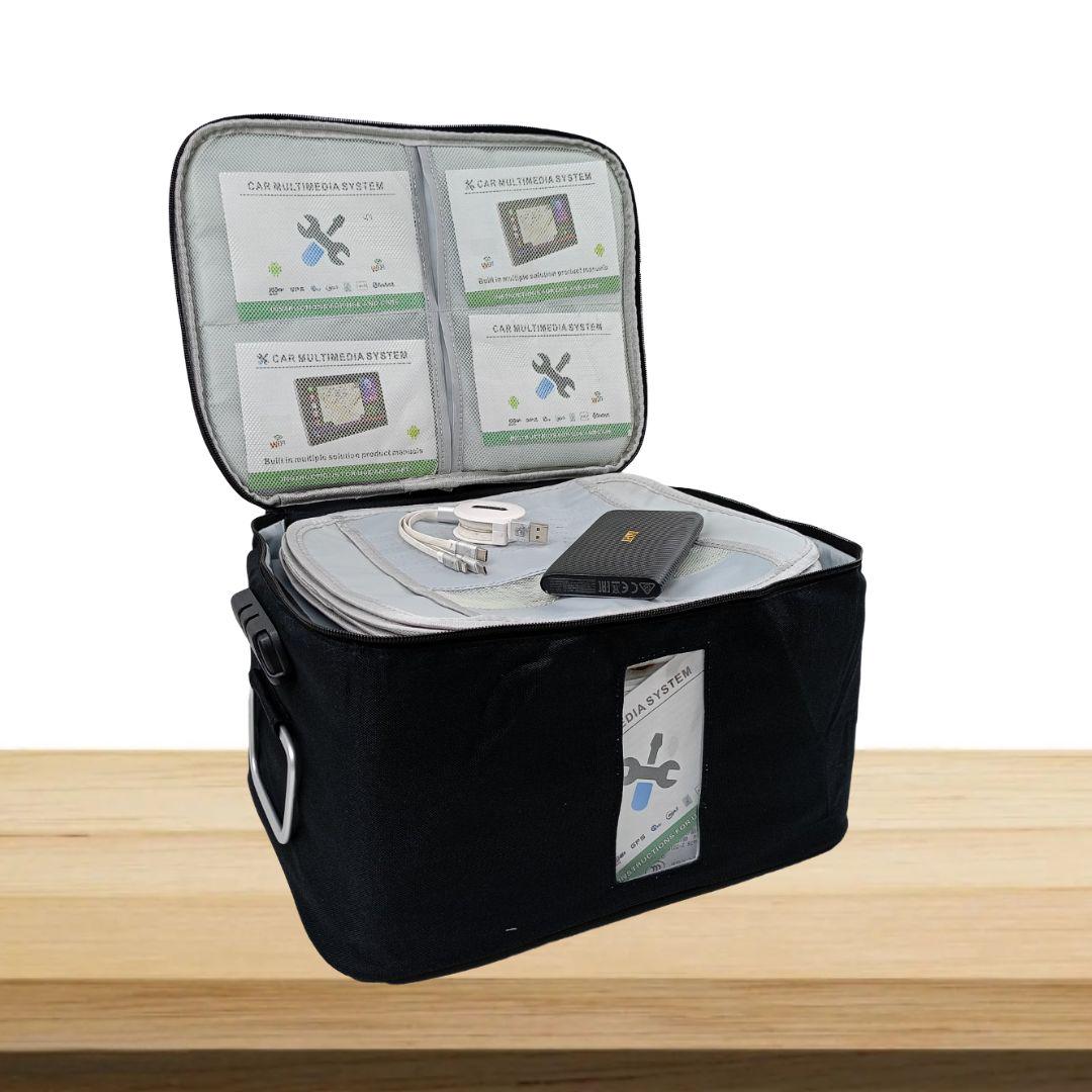 Документ-кейс із кодовим замком 36х27х19 см Чорний (ОДД-13-3) - фото 5 Документ-кейс із кодовим замком 36х27х19 см Чорний (ОДД-13-3) - фото 5