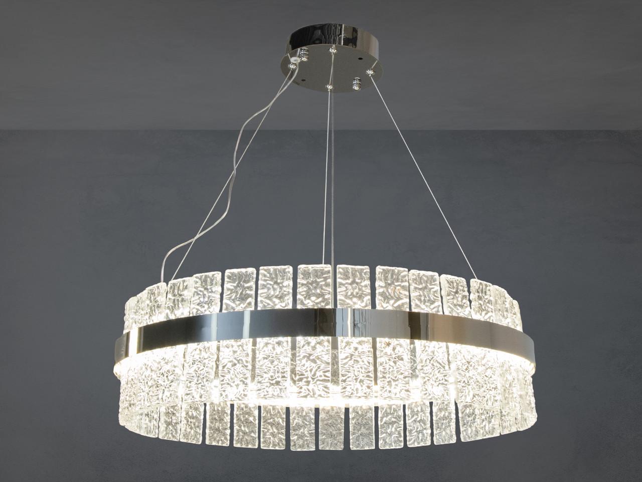 Люстра кришталева світлодіодна в спальню 828-600CH-LS 82W на 12 м2 Хром (2647928249) Люстра кришталева світлодіодна в спальню 828-600CH-LS 82W на 12 м2 Хром (2647928249)